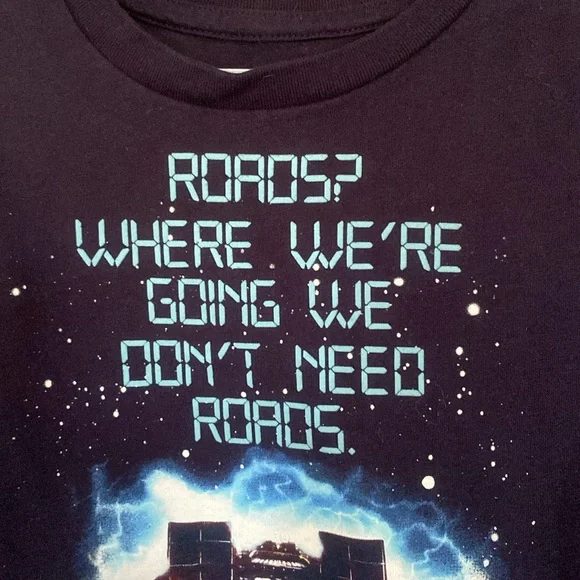 Gap long sleeve 80’s themed shirts. Back to the Future & Pac-Man - Picture 2 of 6